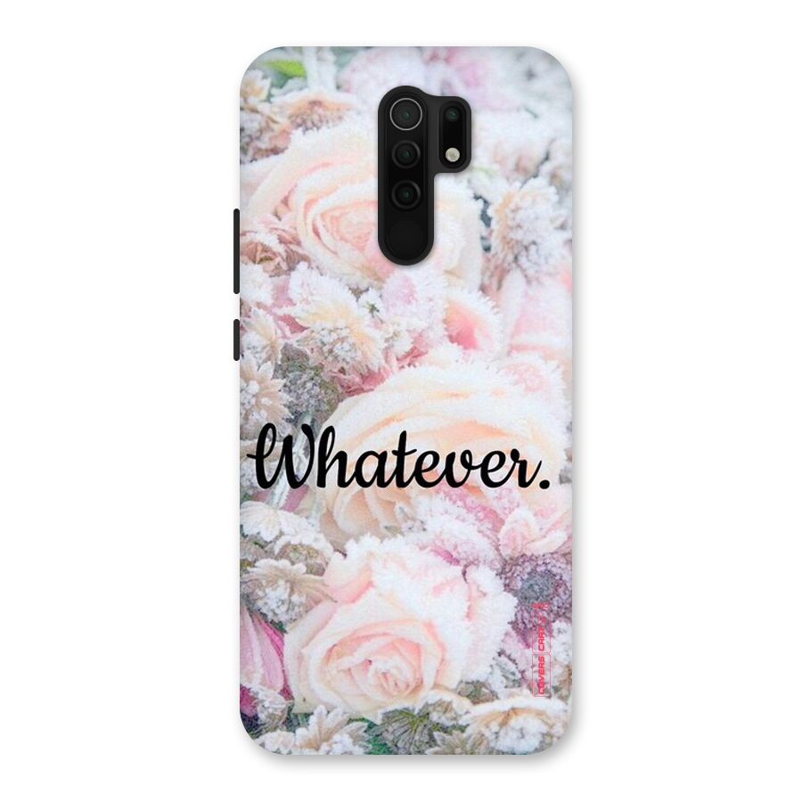 Whatever Back Case for Redmi 9 Prime