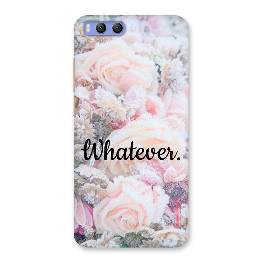 Whatever Back Case for Xiaomi Mi 6