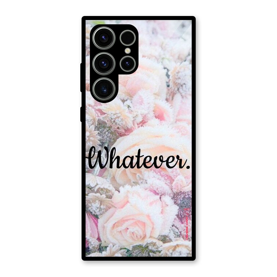 Whatever Glass Back Case for Galaxy S23 Ultra