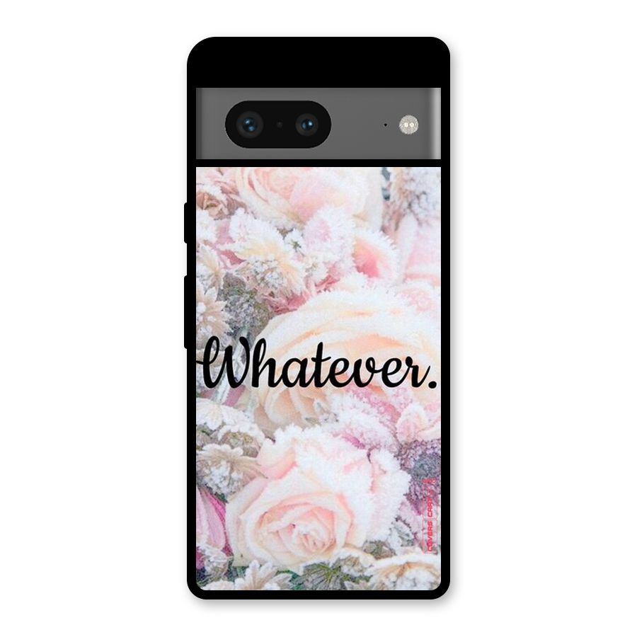 Whatever Glass Back Case for Google Pixel 7