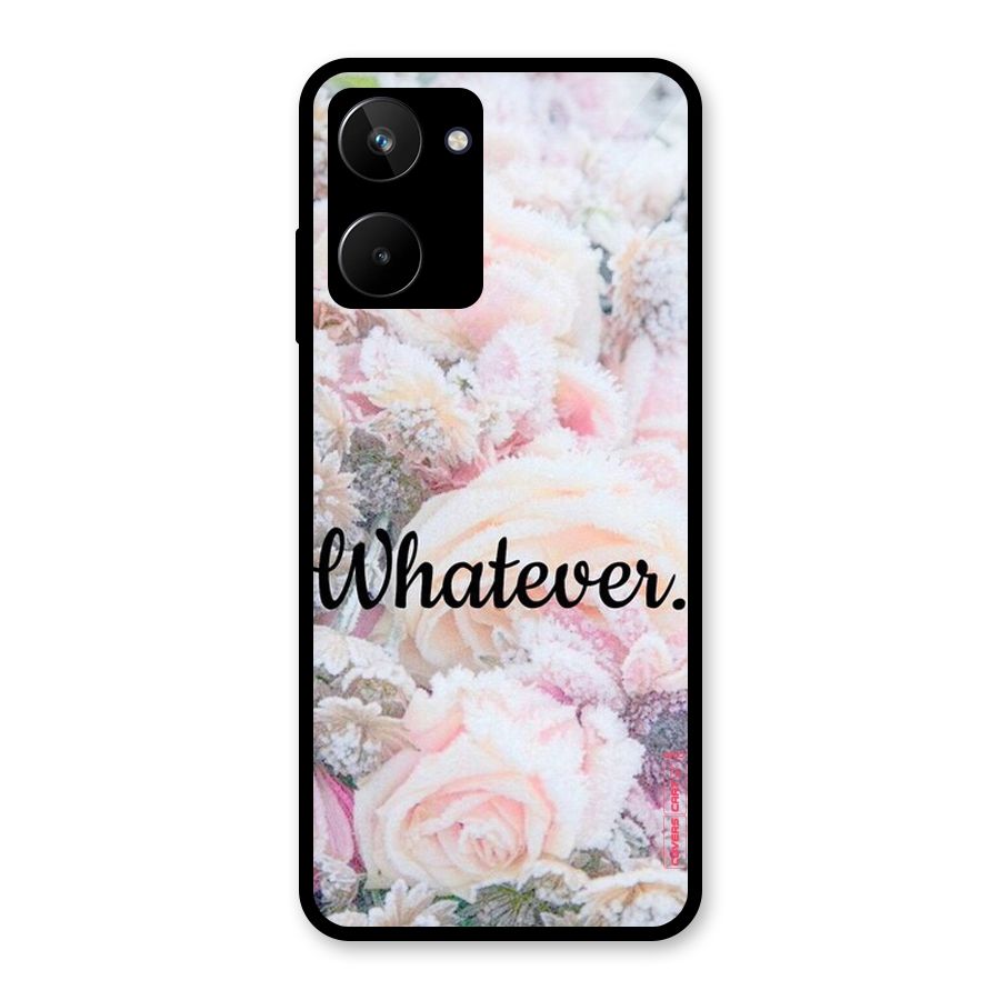 Whatever Glass Back Case for Realme 10