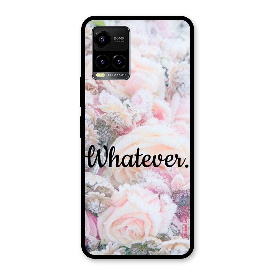 Whatever Glass Back Case for Vivo Y21A