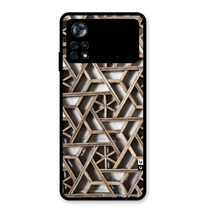 Wheel Design Glass Back Case for Poco X4 Pro 5G