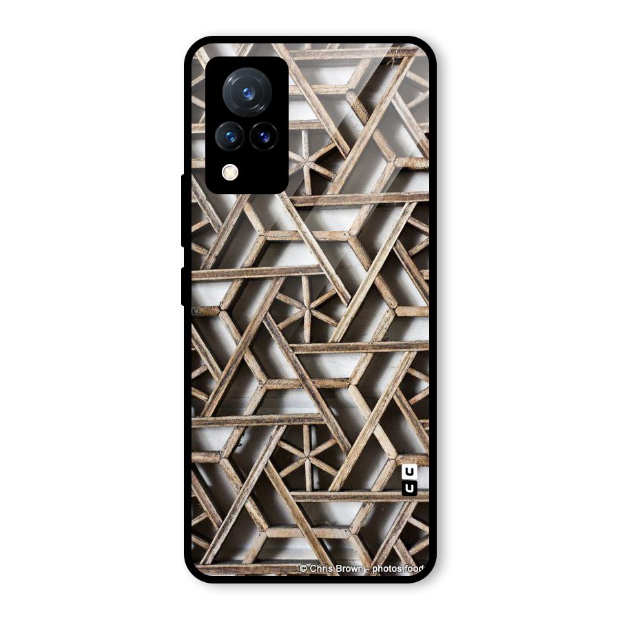 Wheel Design Glass Back Case for Vivo V21 5G