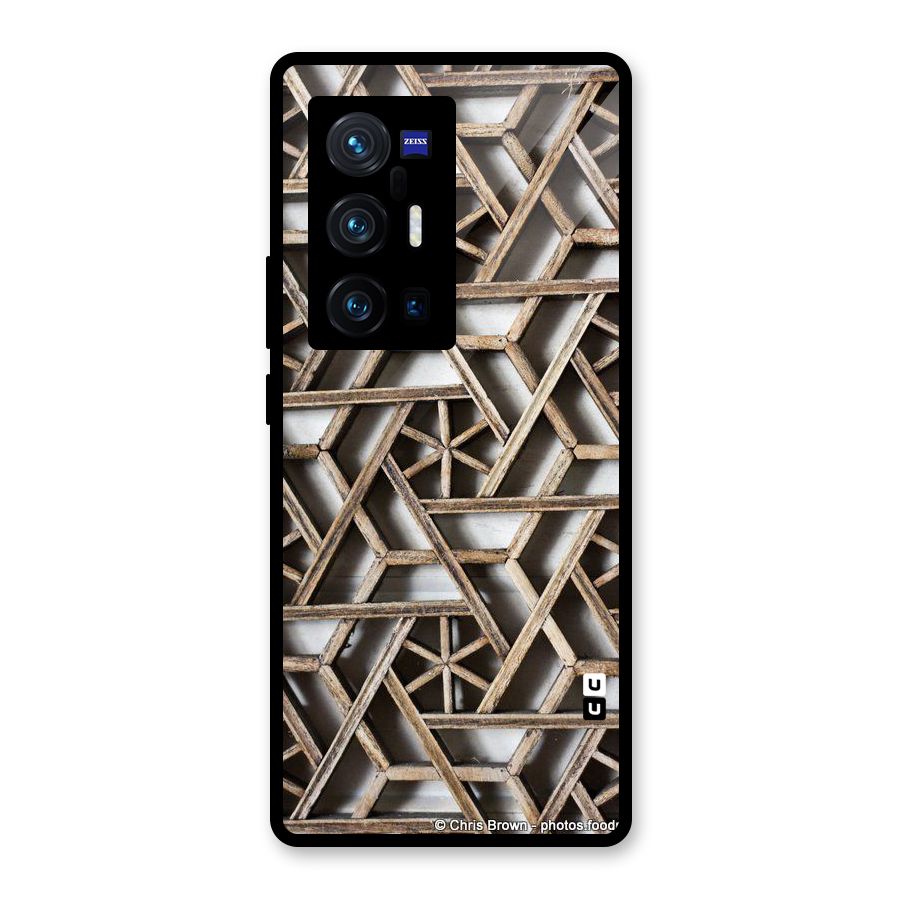 Wheel Design Glass Back Case for Vivo X70 Pro Plus