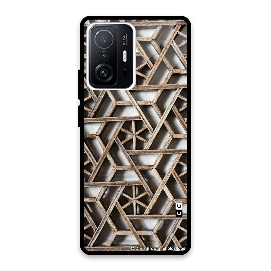 Wheel Design Glass Back Case for Xiaomi 11T Pro