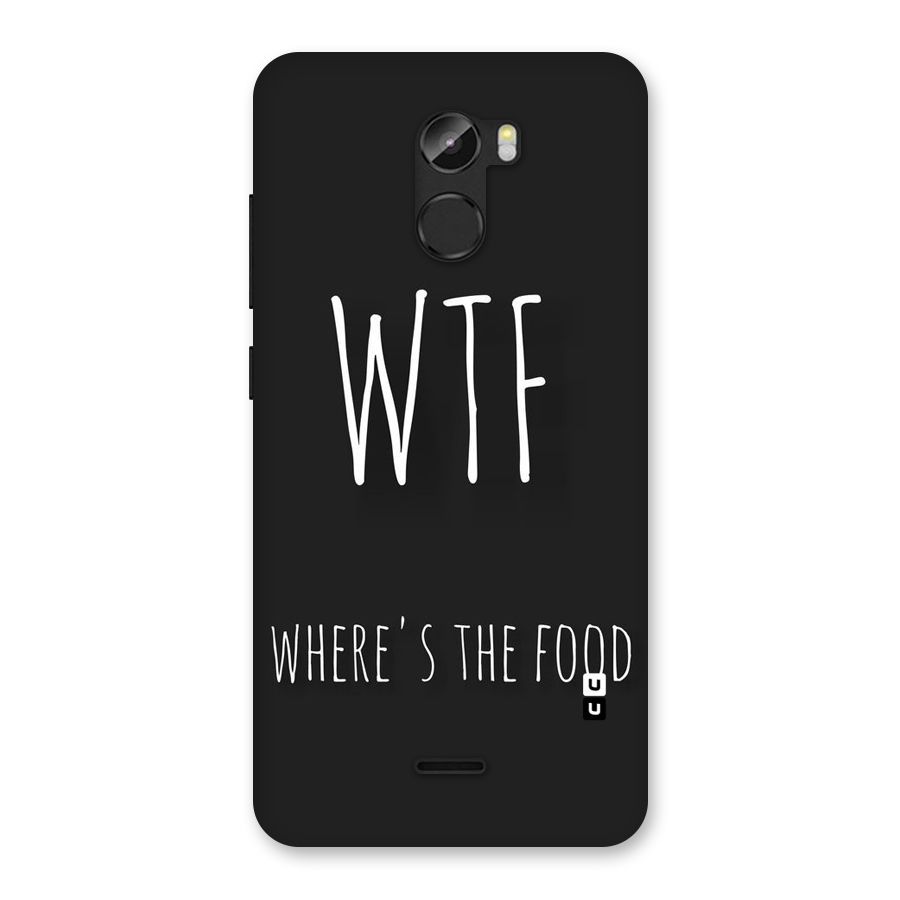 Where The Food Back Case for Gionee X1