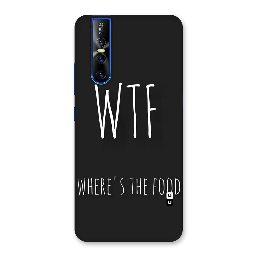 Where The Food Back Case for Vivo V15 Pro