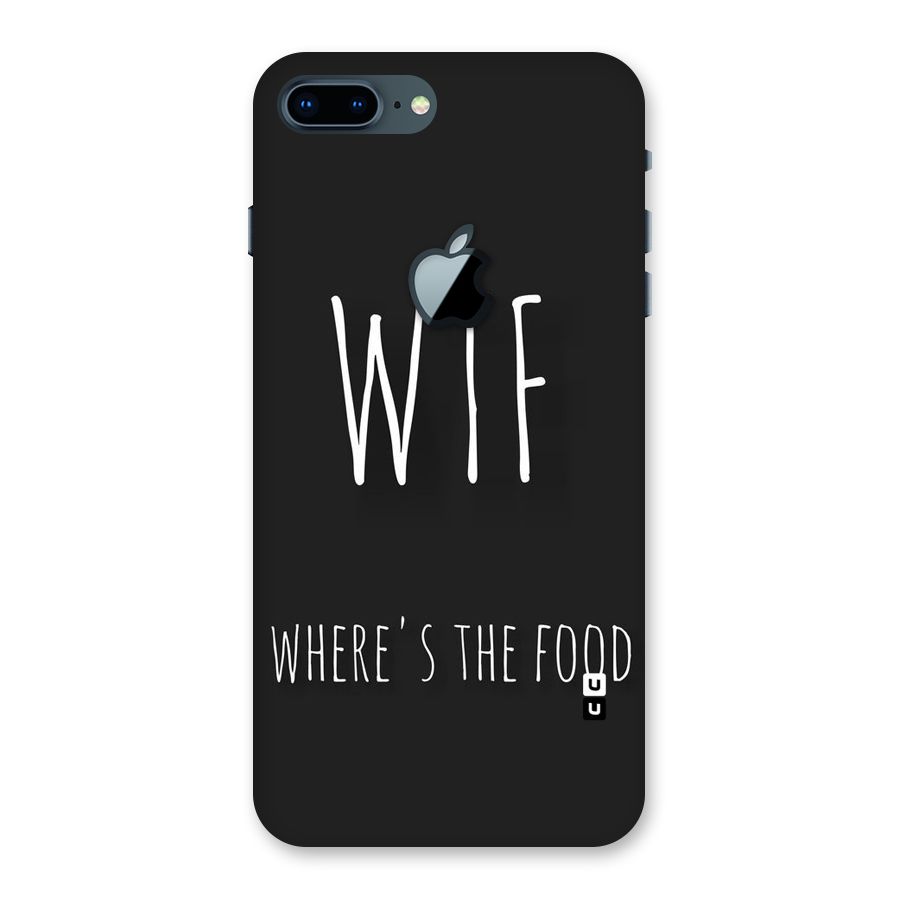 Where The Food Back Case for iPhone 7 Plus Apple Cut