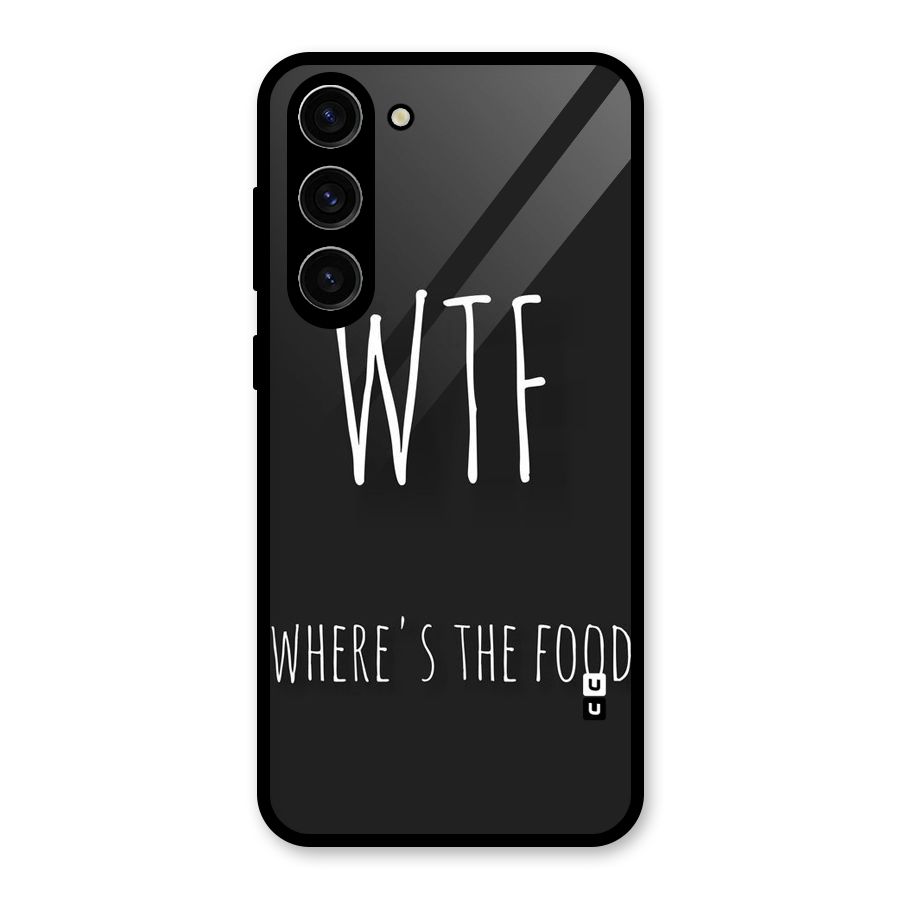 Where The Food Glass Back Case for Galaxy S23 Plus