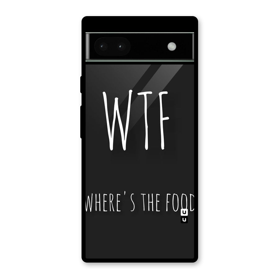 Where The Food Glass Back Case for Google Pixel 6a