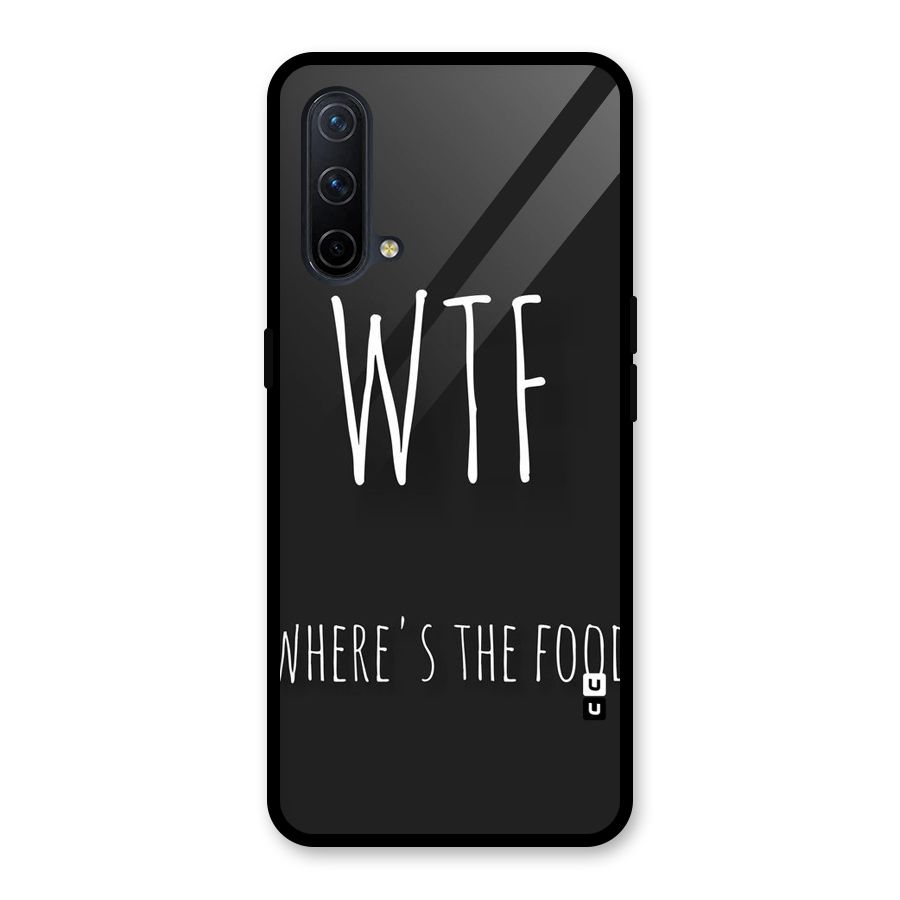 Where The Food Glass Back Case for OnePlus Nord CE 5G