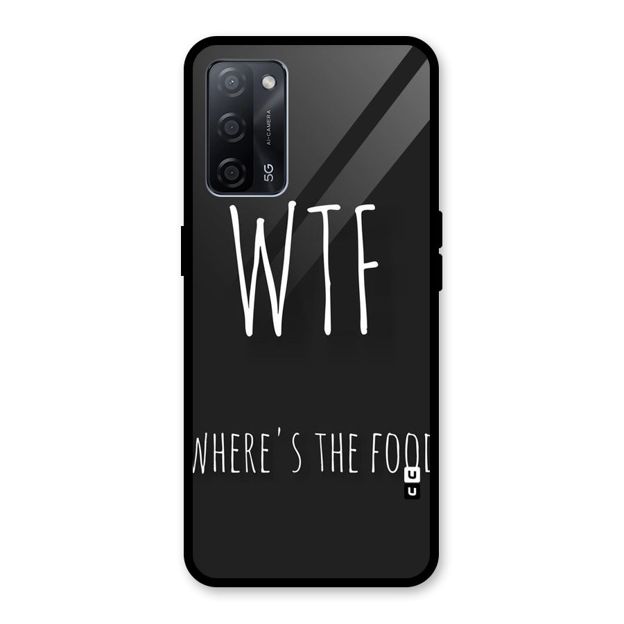 Where The Food Glass Back Case for Oppo A53s 5G