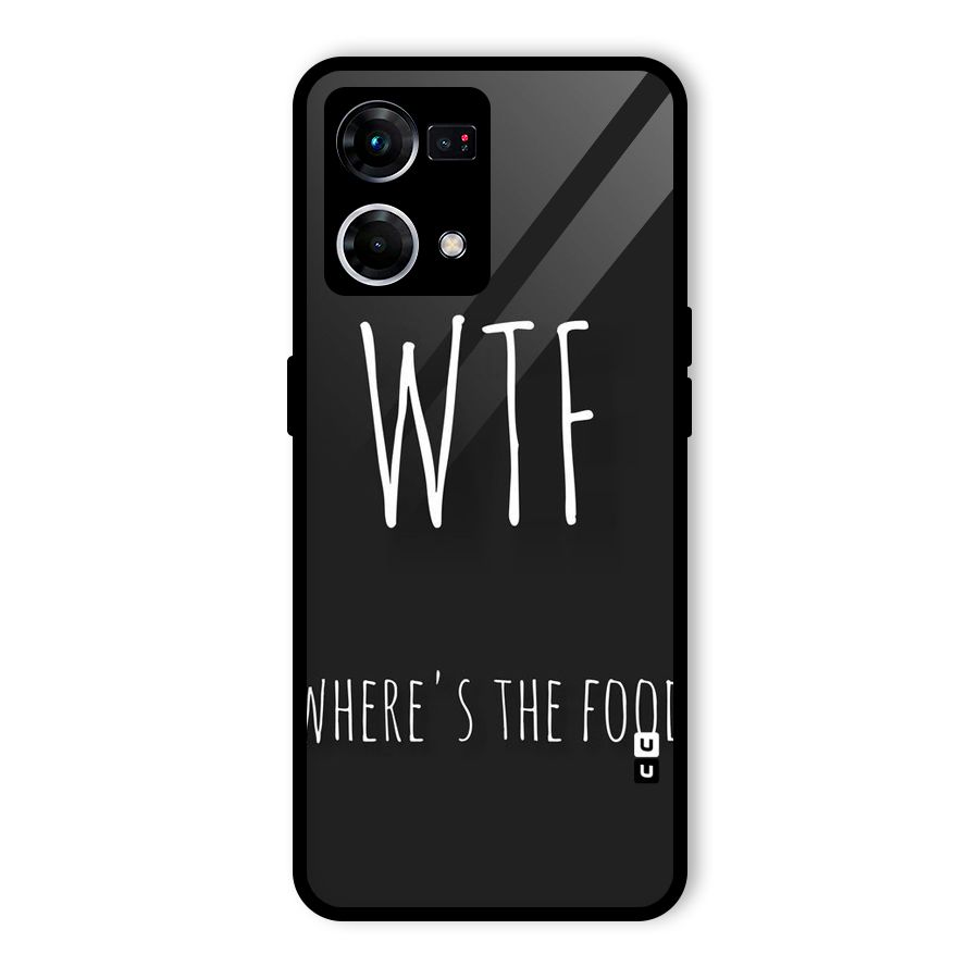 Where The Food Glass Back Case for Oppo F21 Pro 5G
