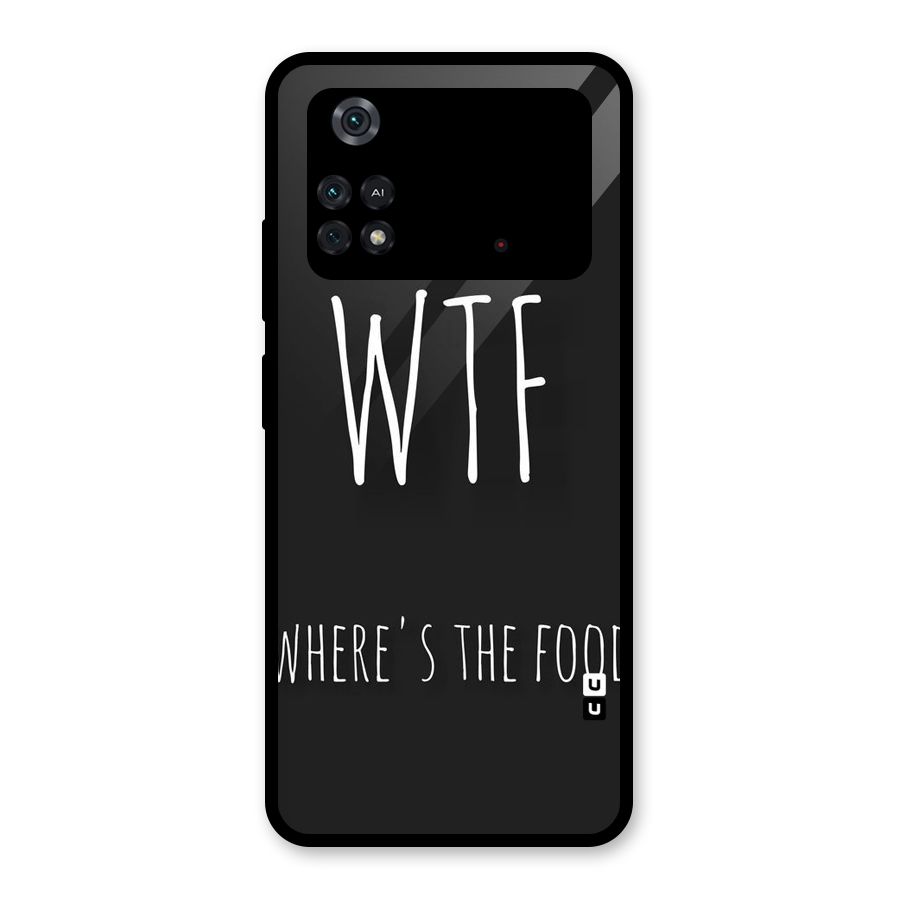 Where The Food Glass Back Case for Poco M4 Pro 4G