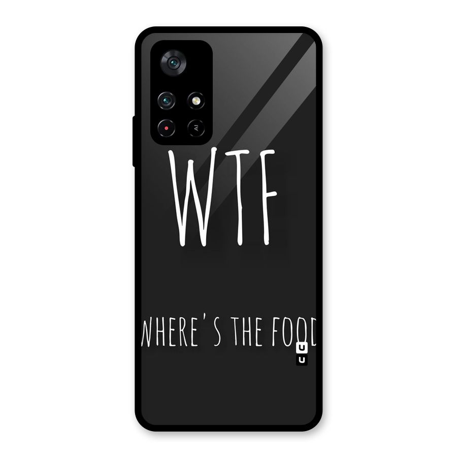 Where The Food Glass Back Case for Poco M4 Pro 5G