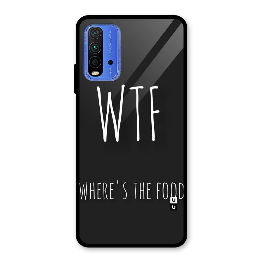 Where The Food Glass Back Case for Redmi 9 Power