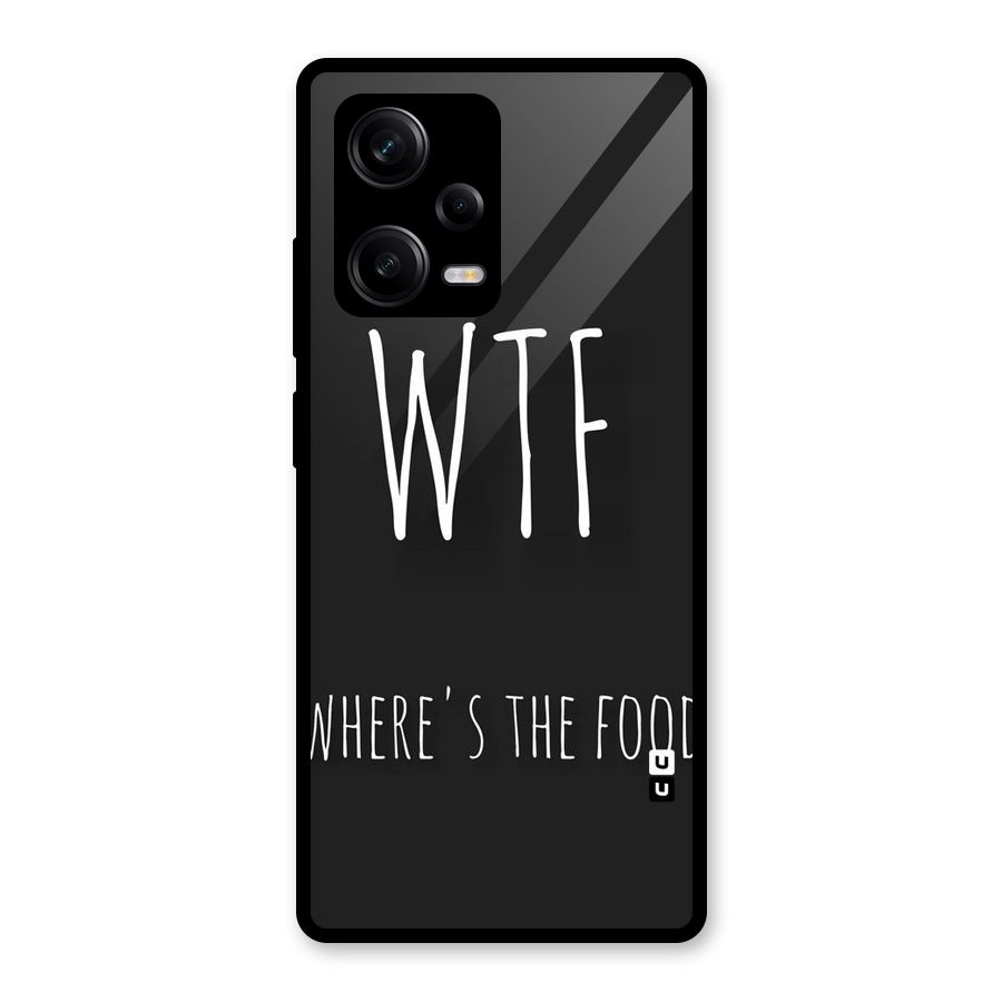 Where The Food Glass Back Case for Redmi Note 12 Pro