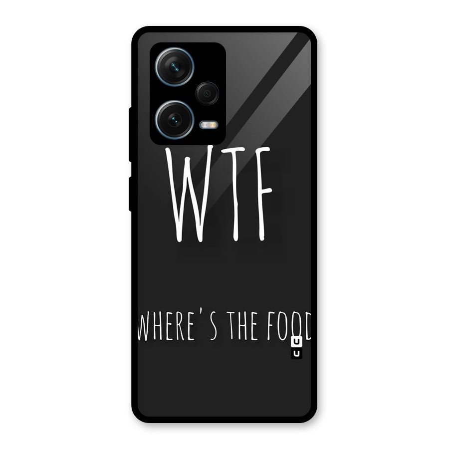 Where The Food Glass Back Case for Redmi Note 12 Pro Plus 5G