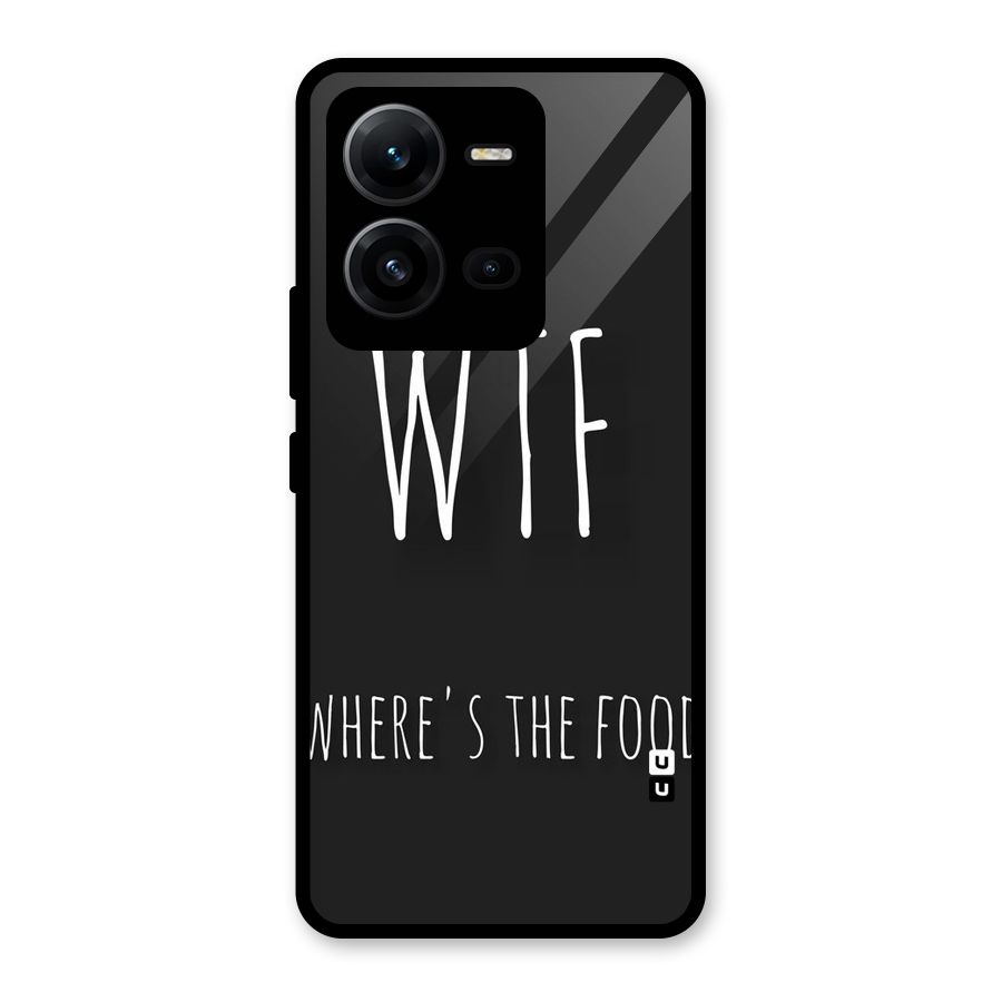 Where The Food Glass Back Case for Vivo V25