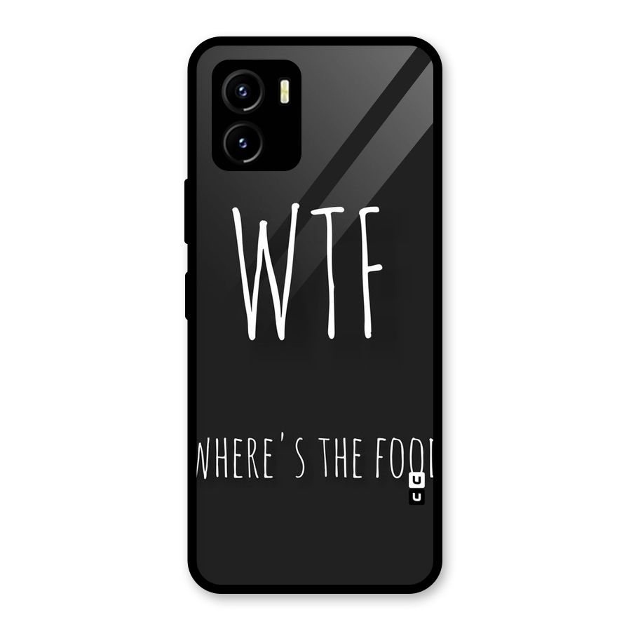 Where The Food Glass Back Case for Vivo Y15s