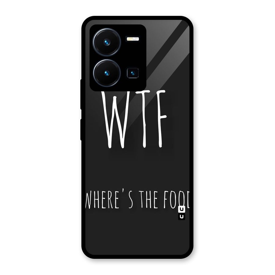 Where The Food Glass Back Case for Vivo Y35