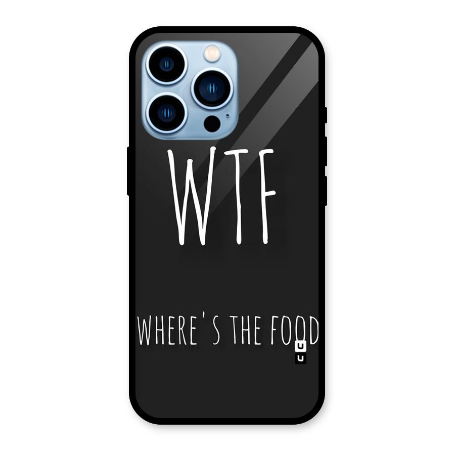 Where The Food Glass Back Case for iPhone 13 Pro