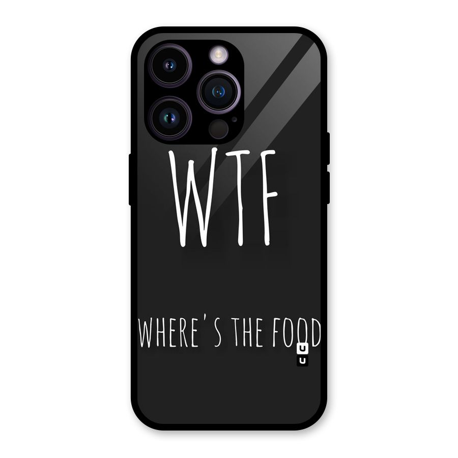 Where The Food Glass Back Case for iPhone 14 Pro