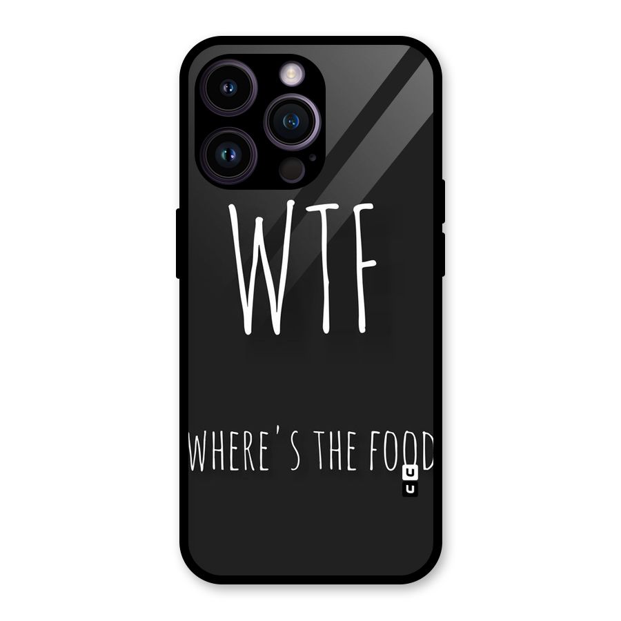 Where The Food Glass Back Case for iPhone 14 Pro Max