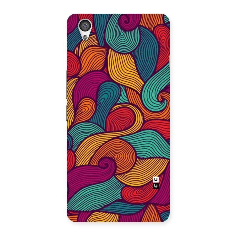 Whimsical Colors Back Case for OnePlus X