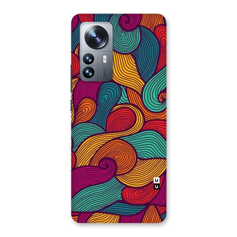 Whimsical Colors Back Case for Xiaomi 12 Pro