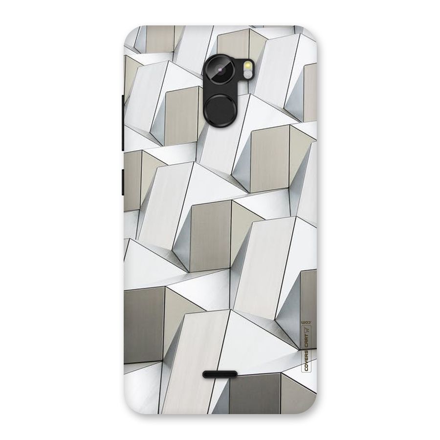 White Abstract Art Back Case for Gionee X1