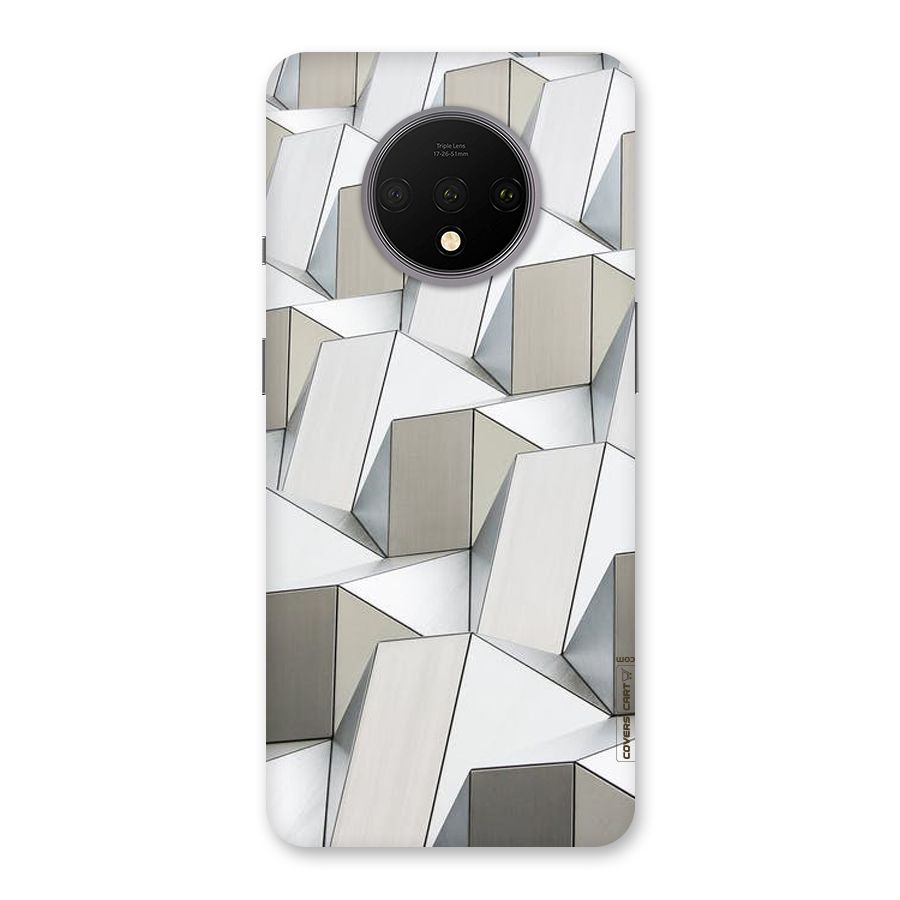 White Abstract Art Back Case for OnePlus 7T