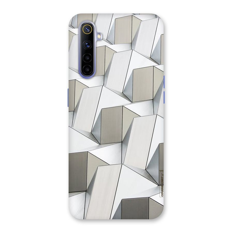 White Abstract Art Back Case for Realme 6i