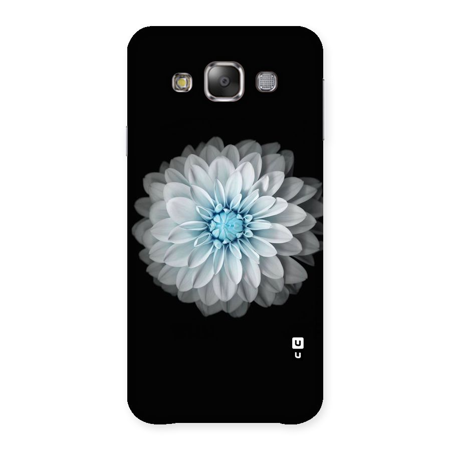 White Bloom Back Case for Galaxy E7
