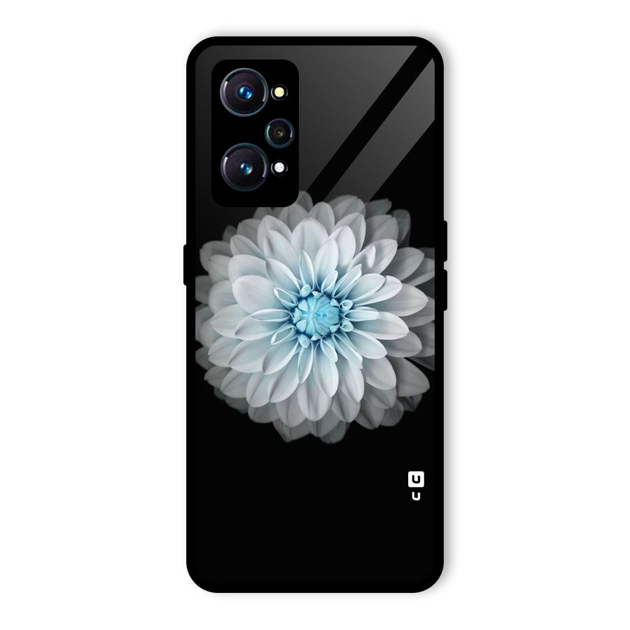 White Bloom Glass Back Case for Realme GT 2