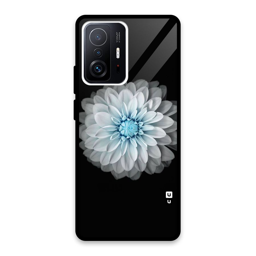 White Bloom Glass Back Case for Xiaomi 11T Pro