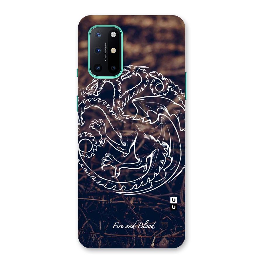 White Circle Back Case for OnePlus 8T