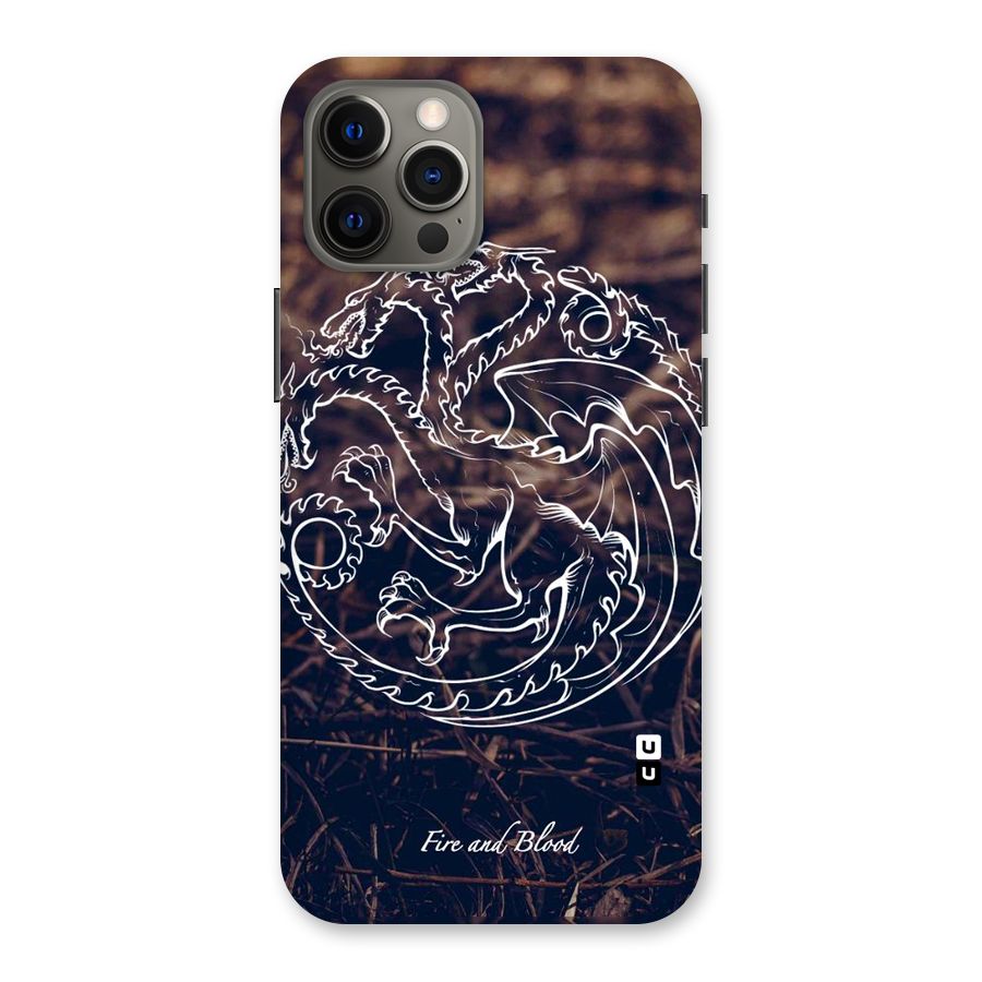 White Circle Back Case for iPhone 12 Pro Max