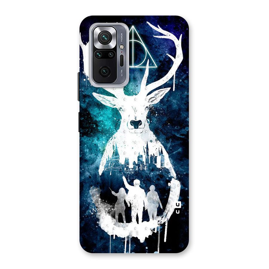 White Deer Back Case for Redmi Note 10 Pro
