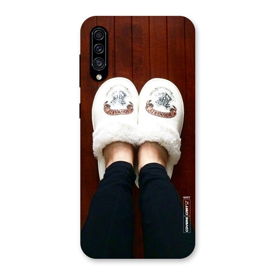 White Feets Back Case for Galaxy A30s