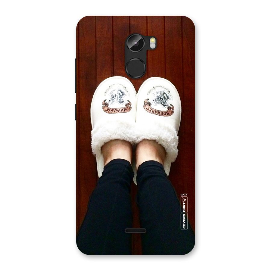 White Feets Back Case for Gionee X1