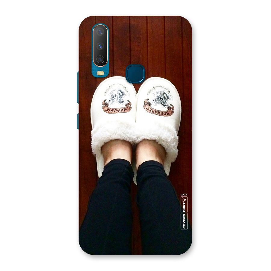 White Feets Back Case for Vivo Y15