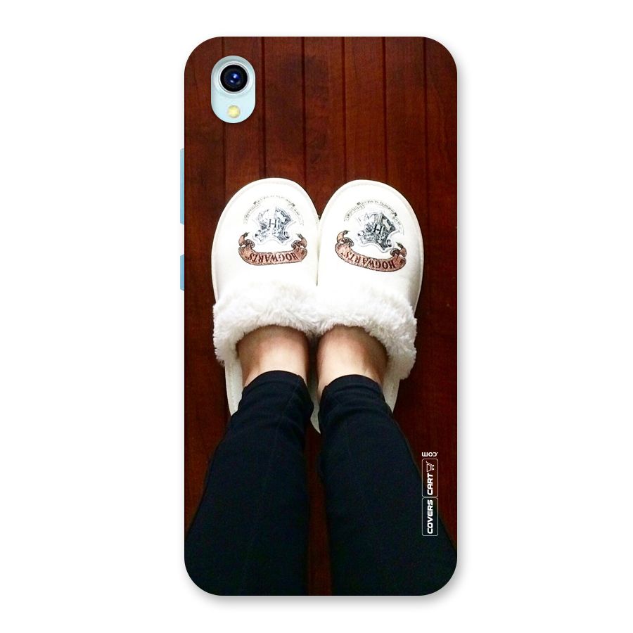White Feets Back Case for Vivo Y1s