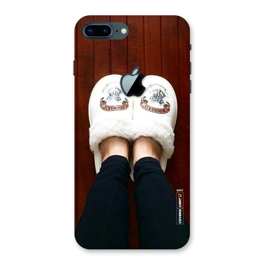 White Feets Back Case for iPhone 7 Plus Apple Cut