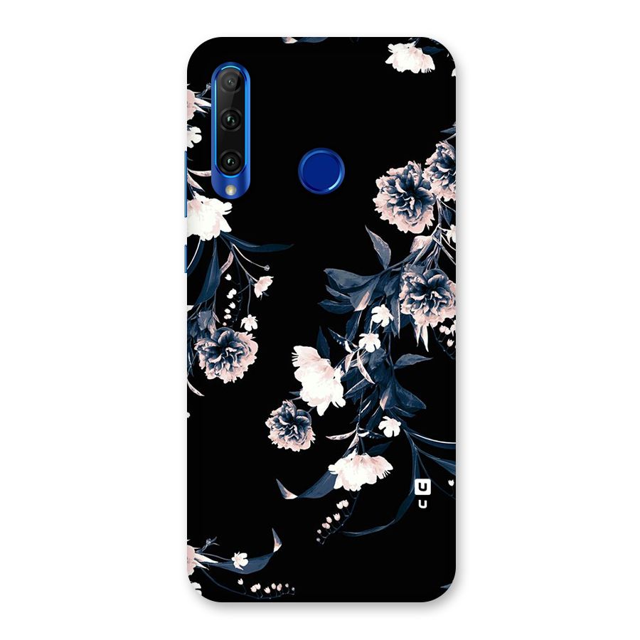 White Flora Back Case for Honor 20i