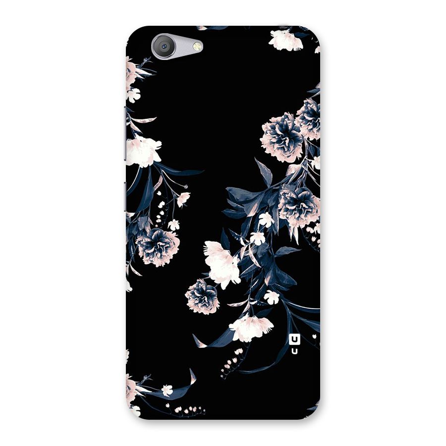 White Flora Back Case for Vivo Y53