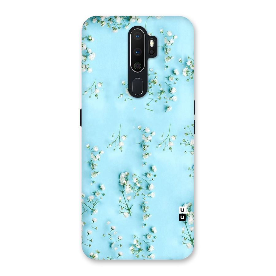 White Lily Design Back Case for Oppo A5 (2020)