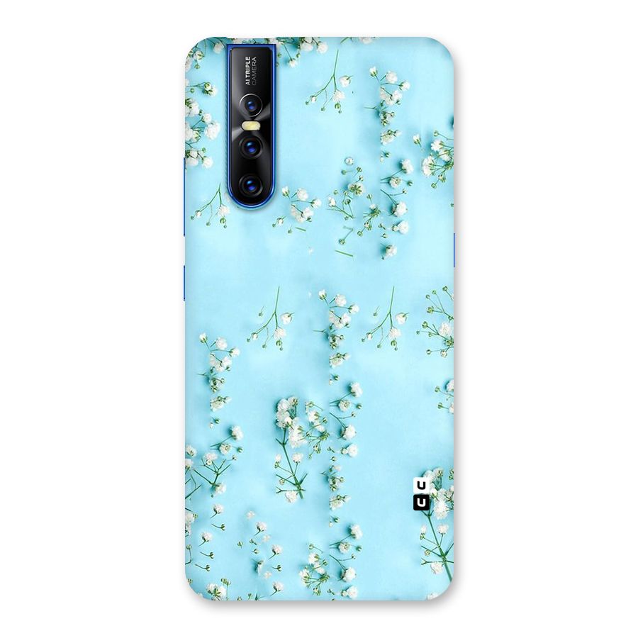 White Lily Design Back Case for Vivo V15 Pro