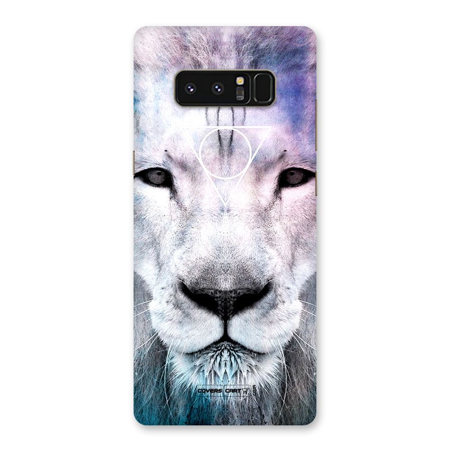 White Lion Back Case for Galaxy Note 8